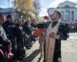 Сегодня прошла церемония отправки первой партии жителей района, мобилизованных в рамках указа Президента о частичной мобилизации