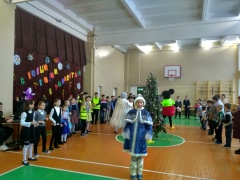 Добрые новогодние традиции Вышеславской школы.