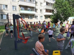 Сегодня состоялось открытие детской площадки на улице Седова
