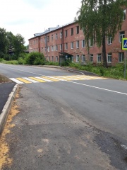 Приемка обновленной дороги на улице Спортивная