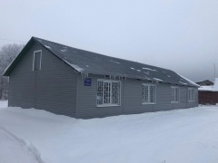 Открытие сельского клуба после капитального ремонта в деревне Прошенино
