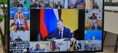 Глава района Андрей Сергеичев принял участие в оперативном совещании Правительства области