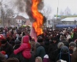 Гаврилов-ямцы встретили на Советской площади широкую масленицу