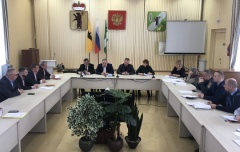 Сегодня под председательством Главы Гаврилов-Ямского района Алексея Комарова состоялось заседание санитарно-противоэпидемической комиссии.