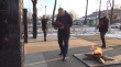 Глава района Алексей Комаров возложил цветы к памятнику Воину - освободителю.