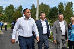 С рабочим визитом Гаврилов-Ямский район посетил Губернатор Ярославской области Михаил Евраев.