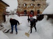 ПОМОГЛИ ВЫБРАТЬСЯ ИЗ СНЕЖНОГО ПЛЕНА