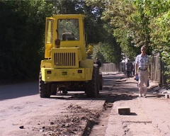 Капитальный ремонт городских дорог