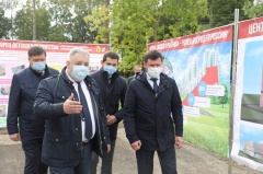 Губернатор заложил капсулу на месте строительства центра развития детского творчества в Гаврилов-Яме