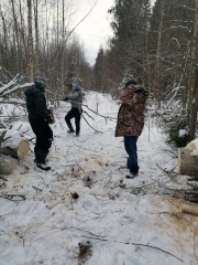 В течение последней недели, по инициативе Главы района Андрея Сергеичева, дважды прошли мероприятия по подготовке лыжной трассы в районе Гаврилов-Ямской школы-интерната на улице Сосновая