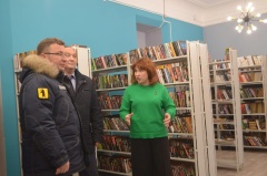 Группа Губернаторского контроля посетили и «Гаврилов-Ямскую межпоселенческую центральную районную библиотеку-музей»