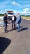 Глава района Алексей Комаров проверил ход работ по ремонту дороги Гаврилов-Ям – Пружинино.