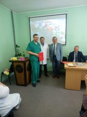 Сегодня в Гаврилов-Ямской центральной районной больнице состоялось торжественное собрание, посвященное профессиональному празднику Дню медицинского работника