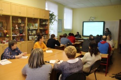 Обмениваемся опытом с коллегами.