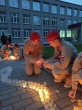 В Гаврилов – Ямском районе на территории Средней школы №1 зажгли более тысячи свечей