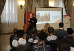 Великосельский аграрный колледж открыл диалоговую площадку «Под флагом единым».