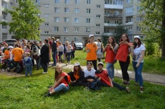 "ИГРЫ НАШЕГО ДВОРА" на многонациональный мотив