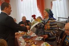 23 февраля состоялось торжественное вручение юбилейных медалей  участникам и инвалидам Великой Отечественной войны