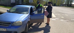 Гаврилов - Ямские автолюбители присоединились к проходящей в регионе информационно-пропагандистской кампании «Однозначно Нет!»