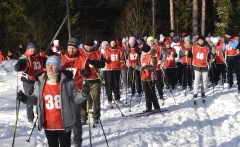  В Гаврилов-Яме прошла первая в этом году сдача норм ГТО по виду испытания лыжи.