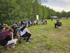 Восьмые Межрайонные сборы отрядов правоохранительной направленности «Юный друг полиции».