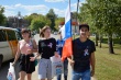 В День Государственного флага РФ в городе Гаврилов-Ям прошла волонтерская акция "Мы любим Россию!"