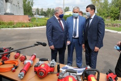 19 августа Дмитрий Миронов посетил экспозицию Гаврилов-Ямского машиностроительного завода «АГАТ» 